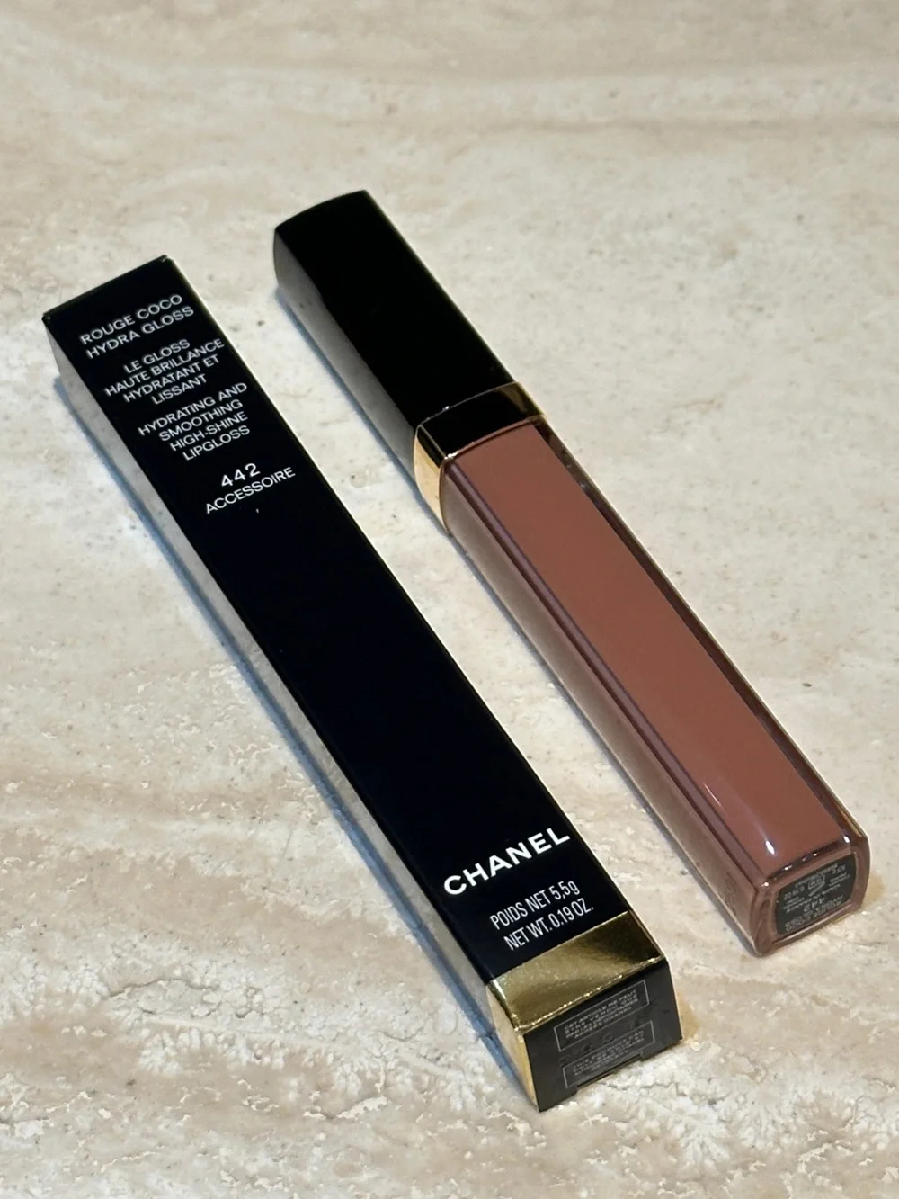 CHANEL Rouge Coco Hydra Gloss Lipgloss - 442 ACCESSOIRE